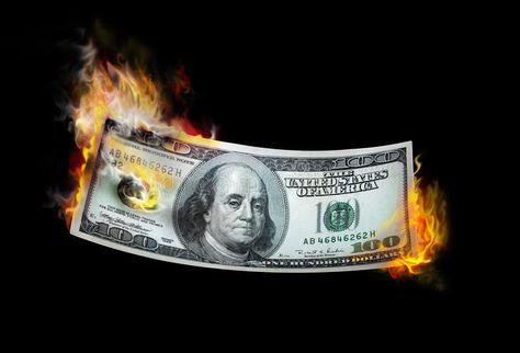 Burning money. A one hundred dollar bill in American US currency is on fire , #AFFILIATE, #dollar, #money, #Burning, #bill, #fire #ad Burning Money, One Hundred Dollar Bill, Money Design Art, Us Currency, Hipster Drawings, Fire And Desire, Swag Wallpaper, Trill Art, Lion Tattoo Sleeves