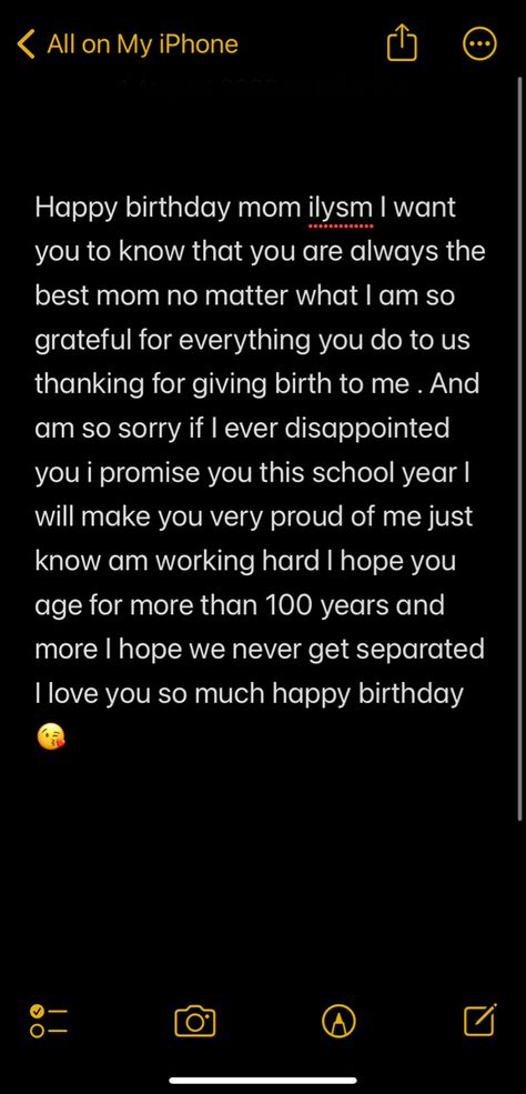 Hbd Mom, Cute Birthday Wishes, Birthday Wishes For Mom, I Will Love You, Birthday Wallpaper, Thank You Mom, Birthday Mom, Happy Birthday Mom, I Love Mom