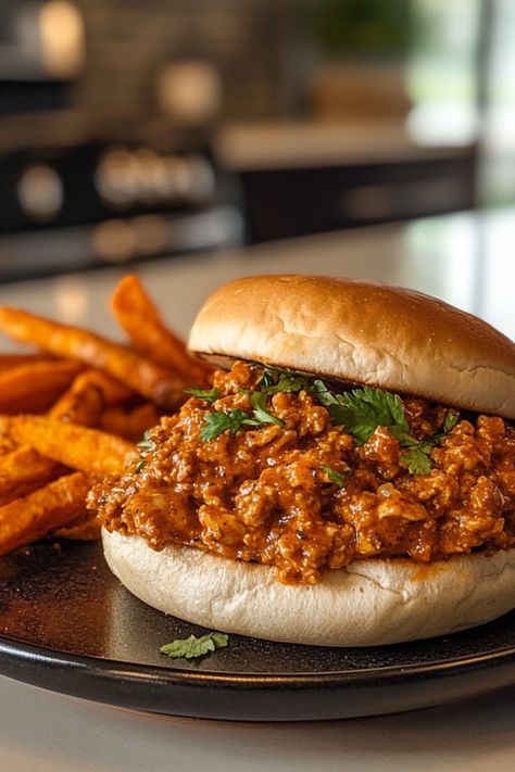 This recipe for Cajun Chicken Sloppy Joes combines the comfort of a classic Sloppy Joe with the bold and spicy notes of Cajun seasoning. In just 20 minutes, you can create a flavorful dish that will excite your taste buds.
#spicycajunsloppyjoes
#spicy
#spicycajun
#sloppyjoes
#cajun
#spicy
#delicious
#cajunsloppyjoes Cajun Sloppy Joes, Cajun Burger Recipe, Spicy Sloppy Joe Recipe, Beef Sloppy Joes, Spicy Sloppy Joes, Spicy Cajun Chicken, Chicken Sloppy Joe Recipe, Slow Cooker Sloppy Joes, Chicken Sloppy Joes