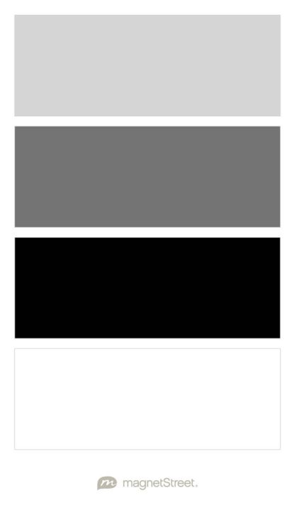 Black And White Colour Scheme, Black White Silver Bedroom Decor Color Schemes, Black White Silver Color Palette, Gray Black And White Color Palette, White And Black Colour Palette, Black White Grey Palette, Black Grey White Color Palette, Black Silver White Wedding Color Schemes, Black And Silver Color Palette