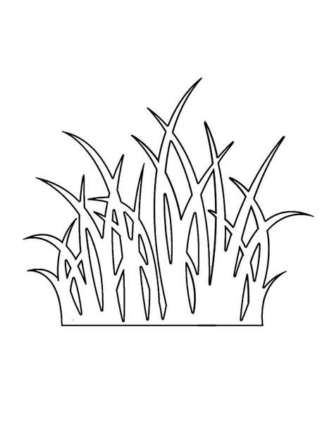 Grass Outline Coloring Pages : Color Luna Grass Drawing, Ladybug Theme, Leaf Outline, Cut Out Shapes, Tree Silhouette, Drawing Videos, Kirigami, Coloring Pictures, Arts And Crafts For Kids