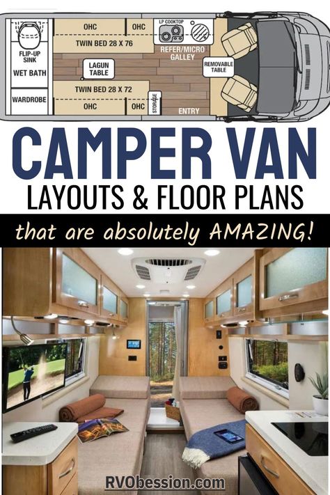 Van Layouts Camper Conversion, Small Camper Layout Floor Plans, Camper Van Interior Layout, Van To Rv Conversion, Conversion Van Layout, Best Campervan Layout, Sprinter Van Living, Campervan Layout Ideas, Small Rv Floor Plans