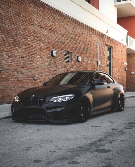 BMW F87 M2 in APA Satin Black wrap @dark_knight_f87 M2 Bmw, Bmw M2 F87, To Fast To Furious, Carros Bmw, Bmw Black, Chip Foose, Serie Bmw, Dream Cars Bmw, Bmw Sport