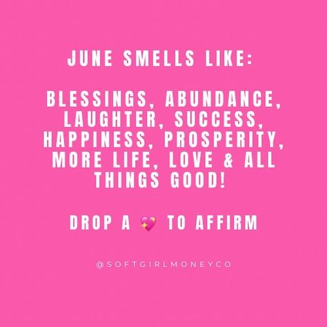 Happy June 1st babes!! 💕 . . . . . . . . #women #motivation #mindset #empowerwomen #successmindset #mindsetshift #motivationoftheday #mindsetiseverything #inspirationquotes #positivevibesonly #motivationalquotes #womensupportingwomen #selflove #affirmations #successquotes #ambition #businesswoman #inspiration #quotestoliveby #quotestagram #quoteoftheday #mindsetiseverything #claimit #quotes #followforfollowback #explorepage SEO women motivation growth progression success blessings affirmatio... Happy June, June 1st, Women Motivation, Positive Vibes Only, Success Mindset, Women Supporting Women, Daily Quotes, Success Quotes, Business Women