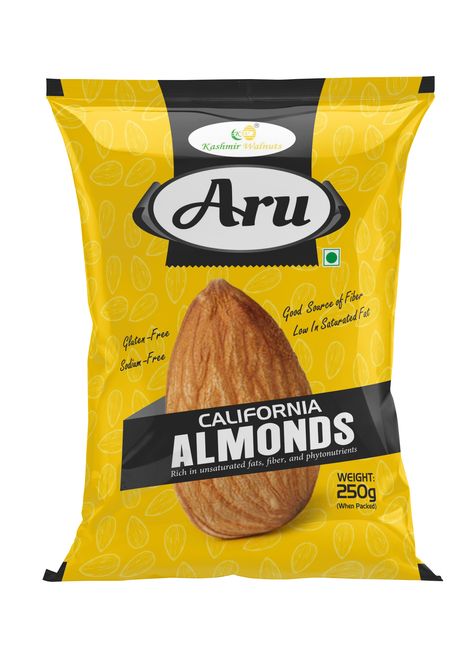 California Almonds, Unsaturated Fats, Good Source Of Fiber, Saturated Fat, Almond, Pouch, California, Packaging, Quick Saves