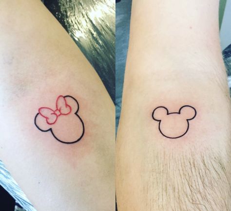 Minnie And Mickey Tatoos, Matching Mickey Tattoos, Minnie And Mickey Mouse Tattoo, Mickey And Mini Mouse Tattoo, Minnie Mouse Small Tattoo, Minnie Mouse Outline Tattoo, Minnie Mouse Balloon Tattoo, Matching Mickey And Minnie Tattoos, Mickey And Minnie Tattoos Couples