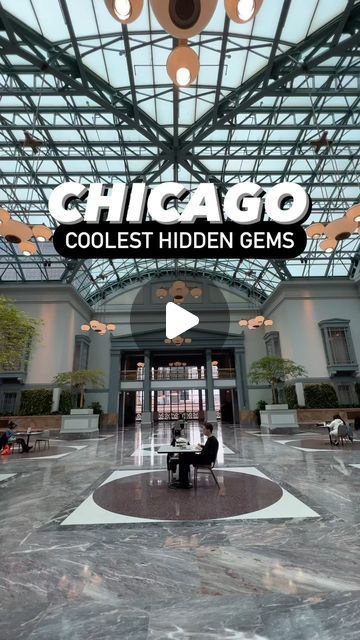 185K views · 15K likes | Best Date Food | Chicago Food, News & Things To Do on Instagram: "How stunning is the Winter Garden Rooftop at the Harold Washington Public Library?! 
.
You can find it on the 9th floor of the library. It’s free and a great spot to study, read, relax or take pictures! 
.
Send this to someone who should take you here! 📚
.
.
.
#chicago #chicagohiddengems #chigram #chicagolife #chicagoillinois #chi #chicagoloop #downtownchicago" Chicago Public Library, Chicago Date Ideas, Chicago Instagram Pictures, Chicago Places To Visit, Chicago Library, Date Food, Garden Rooftop, Ferris Bueller’s Day Off, Chicago Night