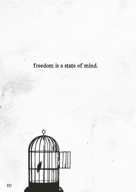 freedom is a state of mind. Freedom Is A State Of Mind, Freedom Bird, Birding Journal, Freedom Art, Freedom Quotes, Drawing Quotes, Thinking Quotes, Freedom Is, Text Art