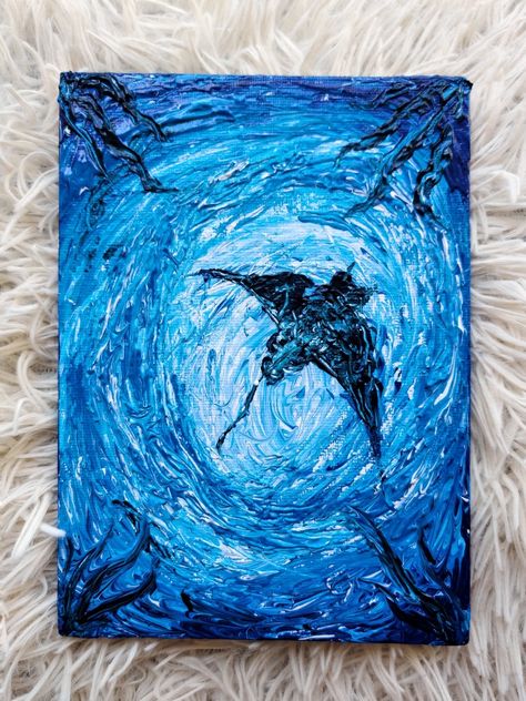 Underwater acrylic pour/ knife painting. Ocean Under Water Painting, Underwater Painting Easy, Under Water Painting, Ocean Drawing, Class Inspiration, Sea Drawing, Pour Paintings, Art Final, 2024 Art