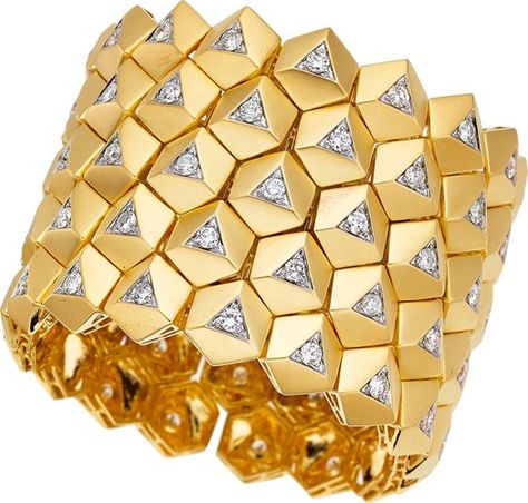 Estate Jewelry:Bracelets, Diamond, Gold Bracelet. ... Cuff Bracelets Gold, Diamond Gold Bracelet, Bracelets Diamond, Sparkly Bracelets, David Webb, Bracelets Gold, Bracelets Gold Diamond, Silver Jewels, Pretty Bracelets