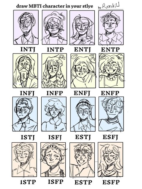 Draw Mbti Characters In Your Style, Draw Mbti In Your Style Template, Draw Mbti In Your Style, Intp Mbti Style, Intp Things, Type Personality, Istp Personality, Intp Personality Type, Intj T