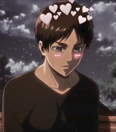 Cute Eren Jaeger, Blushing Anime, Eren Yeager, Eren Jaeger, Attack On Titan Anime, Pretty Cool, Reaction Pictures, Anime Memes, Attack On Titan