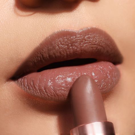 PRODUCT DESCRIPTION Goddess Lipstick: the epitome of empowered beauty. Infused with bold pigment and a smooth satin finish, this classic formula transforms your lips into a vision of fullness and dewy allure. Enriched with nourishing Centella Extract Oil, hydrating Sodium Hyaluronate, and plumping Palmitate Hexapeptide, our formula keeps your lips moisturized, healthy, and looking their best. Cruelty-Free Vegan Paraben Free Sulfates Free Phthalate Free Gluten-Free HOW TO USE: Apply Lipstick dire Light Brown Lipstick, Gold Skincare, Neutral Lip Color, Mauve Lips, Lips Color, Apply Lipstick, Golden Treasure, Lipstick Pencil, Makeup Help