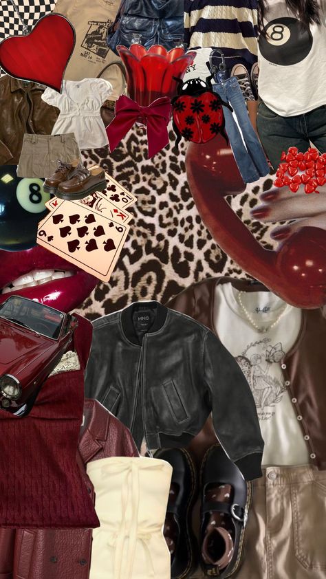 #red #leopardprint #mcbling #aethstetic Red Mcbling, Dark Aethstetic, Red Leopard Print, Aesthetic Red, Gold Aesthetic, Red Leopard, Clothes Aesthetic, Bedroom Inspo, Dark Red