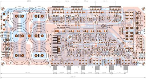 Hifi Amplifier, Amplifier Audio, Power Supply Circuit, Speaker Box Design, Subwoofer Amplifier, Electronic Schematics, Pcb Design, Class D Amplifier, Electrolytic Capacitor