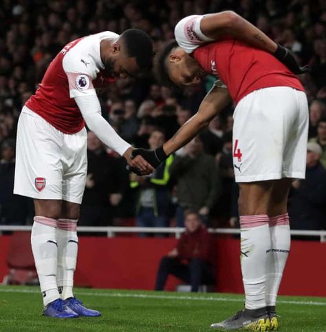 20190401 Arsenal 2-0 Newcastle - Alexandre Lacazette and Pierre-Emerick Aubameyang (Adam Davy/PA) Aubameyang Lacazette, Aubameyang Arsenal, Pierre Emerick Aubameyang, Premier Lig, Pierre-emerick Aubameyang, Football Images, Arsenal Fc, Newcastle, Arsenal