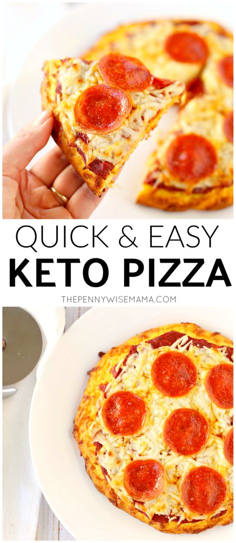 Keto Entrees, Keto Italian, Low Sugar Diet Recipes, Low Carb Pizza Recipes, Keto Easy, Lazy Keto, Low Carb Low Fat Recipes, Quick Diet, Keto Tips