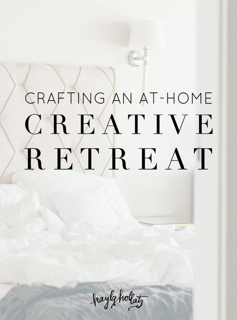 At Home Retreat Ideas, Diy Retreat At Home, Craft Retreat Ideas, Home Retreat Ideas, Living A Creative Life, Creative Workshops For Women, Craft Workshop Ideas, At Home Retreat, Planning A Womens Retreat