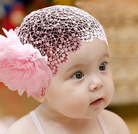 Fascinator Hairstyles, Floral Accessories Hair, Baby Hair Accessories, Toddler Headbands, Lace Headbands, Headband Pattern