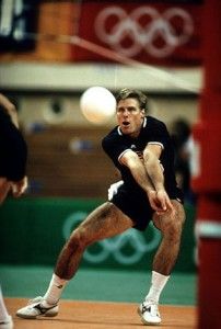 kiraly_3 Karch Kiraly, Volleyball History, Men's Volleyball, Indoor Volleyball, Volleyball Uniforms, Volleyball Poses, Sporting Legends, Mens Volleyball, 2012 Olympics