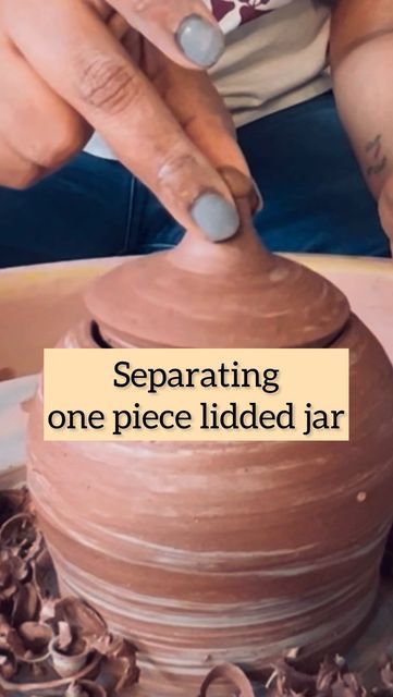 Lidded Pots Ceramics, Lidded Jars Ceramic Pottery Ideas, Pottery Basics, Pottery Lids, Quirky Ceramics, Lidded Jars Pottery, Cottage Pottery, Clay Throwing, Lidded Pottery