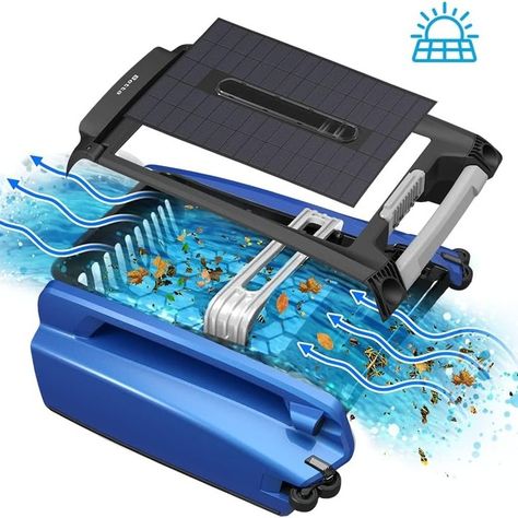 🌞 Dive into Effortless Pool Cleaning with the Betta SE Solar Powered Robotic Pool Skimmer! 🌞 Tired of spending hours manually cleaning your pool? Let the Betta SE Solar Powered Automatic Robotic Pool Skimmer Cleaner do the work for you! Here’s why this innovative gadget is a must-have for every pool owner: 🌟 100% Solar Powered: Harness the power of the sun to keep your pool sparkling clean. The Betta SE operates solely on solar energy, ensuring continuous cleaning for over 30 hours on a sin... Pool Skimmer, Robotic Pool Cleaner, Pool Vacuum, Cat Scratchers, Above Ground Swimming Pools, Saltwater Pool, Makeup Eyelashes, Pool Cleaning, Solar Powered