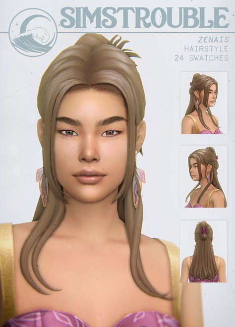 ZENAIS by simstrouble | simstrouble on Patreon Sims Trouble Cc Hair, Sims 4 Cc Maxis Match Colored Hair, Sims 4 Simstrouble Hair, Sims 4 Cc Hair Female Long Wavy, Sims 4 Cc Simstrouble, Sims 4 Cc Long Hair Patreon, Sims 4 Cc Patreon Free Hair, Maxis Match Sims 4 Cc Hair Long, Sims 4 Cc Female Hair Maxis Match