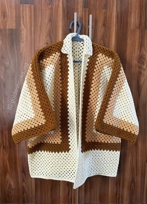 Men Crochet Cardigan, Men’s Crochet Idea, Men’s Crochet Sweater Ideas, Mens Crochet Patterns, Crochet Cardigan For Men, Crochet Mens Cardigan, Crochet Ideas For Men, Crochet Blazer, Chunky Crochet Scarf