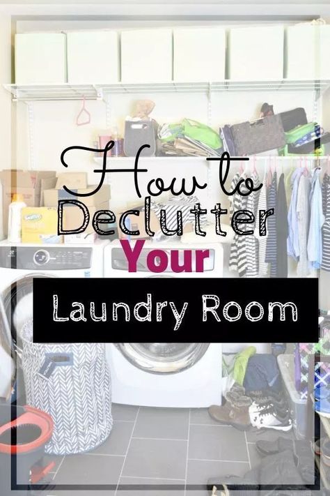 Home Organisation Tips, Spring Cleaning Challenge, Laundry Room Hacks, I Heart Organizing, How To Declutter, Getting Rid Of Clutter, Dollar Store Organizing, Clearing Clutter, Home Organisation