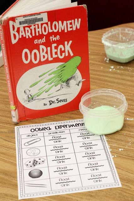 Pre-K Tweets Pickle Activities Preschool, Oobleck Experiment, Dr. Suess, Bartholomew And The Oobleck, Dr Seuss Preschool, Dr Seuss Activities, Dr Seuss Crafts, Behavior Charts, Seuss Classroom