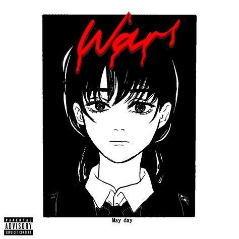 Album Pfp, Whole Lotta Red, Anime Cover, Album Artwork Cover Art, Unorganized Idea, Collage Background, Pretty Drawings, Japanese Graphic Design, Anime Shadow