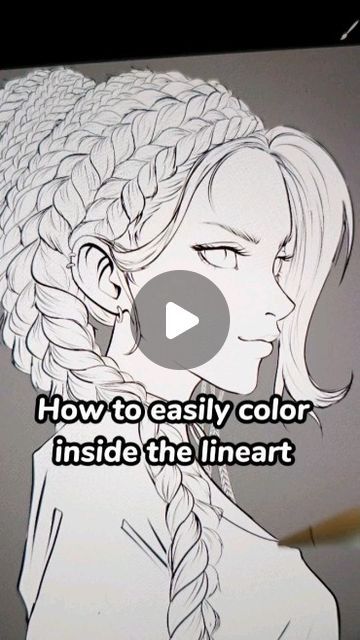 Art by MayBot on Instagram: "Quick way to color inside the lines #arttutorial #anime #digitalarttutorial #digitalart #lineart" Digital Art Tutorial, Art Tutorials, To Color, Line Art, Illustrator, Digital Art, Photoshop, Anime, On Instagram