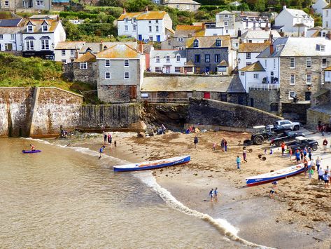 Port Isaac, Cornwall | Port Isaac is a small and picturesque… | Flickr Port Town, Port Isaac, North Cornwall, Cornwall Uk, Doc Martin, Port City, Cornwall England, Fishing Villages, The Atlantic