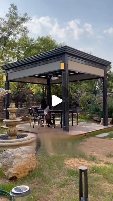 Sunshades Patio Outdoor Shade, Blinds Sunroom, Pergola Retractable, Pergola Gazebo, Retractable Shade, Retractable Pergola, Retractable Roof, Rain Protection, Canopy Design