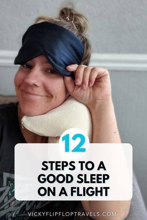 After thousands and thousands of miles of air travel, and many hours, sleeping on a flight now just comes with the job for me. I’m proud to say I’ve kinda mastered the art of sleeping on planes. It’s the best way to pass a long flight, along with a glass of red wine to give you that push over the edge to sleep.  Trying to fall asleep on a flight can be super frustrating, so here’s my guide to help you get as much sleep on an aeroplane as possible. Plane Sleeping Hacks, How To Sleep On A Plane, Sleep On Airplane, Sleeping On Airplane, Airplane Hacks, Sleeping On A Plane, Travel Hacks Airplane, Travel Wisdom, On Airplane