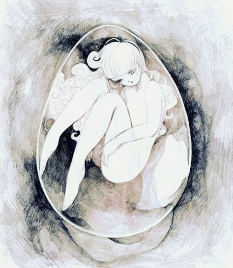 Curled Up Pose, Visual Inspiration, Ethereal Art, Funky Art, Surreal Art, Tokyo Ghoul, Pretty Art, Dark Art, Pose Reference