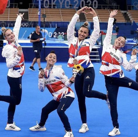 British Gymnastics, Yoga Contortion, Team Gb Olympics, French Music, Amazing Gymnastics, Gymnastics Videos, Gymnastics Team, Team Gb, Sports Clothes