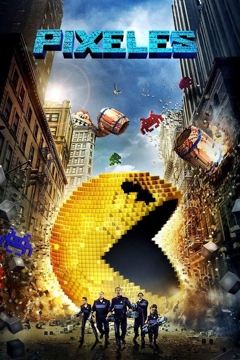 Pixels Movie, Madame Doubtfire, Adam Sandler Movies, Chris Columbus, Kevin James, Michelle Monaghan, Tv Series Online, 2015 Movies, Ashley Benson