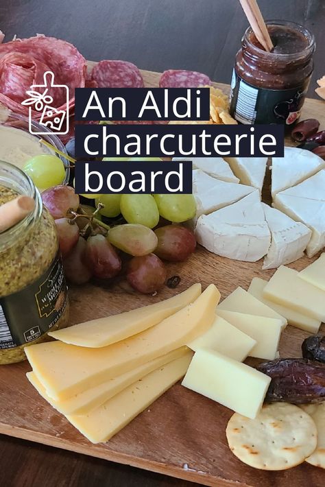 Aldi Charcuterie Board, Aldi Charcuterie, Goat Cheese Appetizer, A Charcuterie Board, Charcuterie Recipes, Cheese Appetizers, Board Of Directors, Yummy Appetizers, Goat Cheese