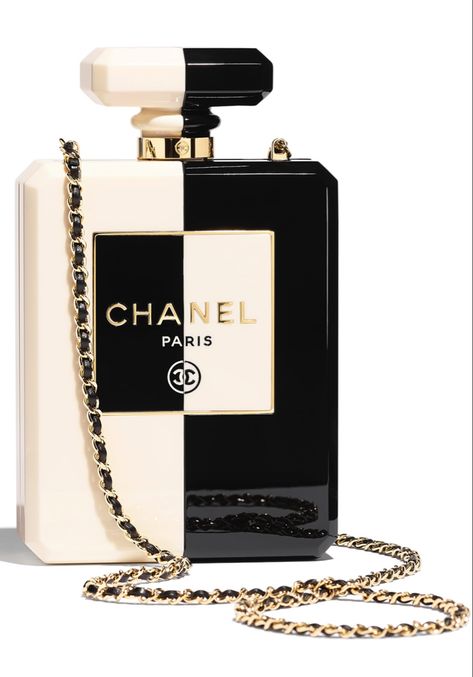 Chanel Chanel Perfume Bottle, Tas Lv, Perfume Chanel, Parfum Chanel, Moda Chanel, Black Evening Bag, Mode Chanel, Chanel Store, Chanel Perfume