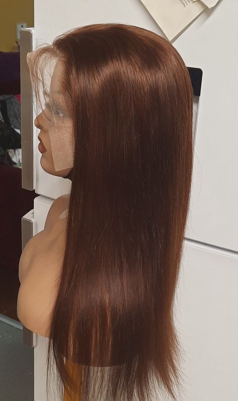 Best quality Peruvian unprocessed Virgin Human hair in 20', medium brown  source from the best and wil llast you years if it is well looked after. It can last more than 24 months. No shedding, no bad smell and no tangling. Exactly as the picture. This wig is available in 18' inches. It is a frontal straight wig that can be styled as desired. It can also be Permed,change to any curly style. Just like your own hair. Ready to ship while stock last.. 200density  Also available in 18inches 20 Inches Straight Wig, Brown Straight Wig, Brazilian Straight Hair, Quality Wigs, Bad Smell, Brown Wig, Hair Straight, Short Wigs, Brazilian Human Hair