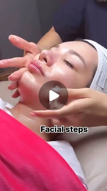 Facial Steps Professional, Facial Steps At Home, Facial Steps, Anti Aging Skincare Routine, Diy Remedies, Glowing Complexion, Natural Beauty Tips, Facial Massage, Youthful Skin