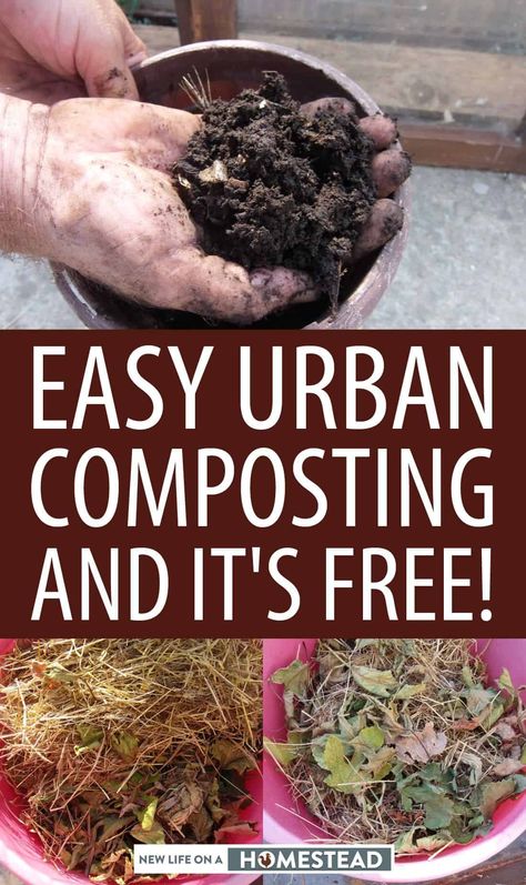 Composting can be done on a small scale even if you live in the city or the burbs. And it's much cheaper. #gardening #compost Urban Composting, Small Scale Gardening, Herb Garden Planter, Waste Reduction, Garden Compost, Urban Homesteading, Product Marketing, Homestead Survival, Growing Tips