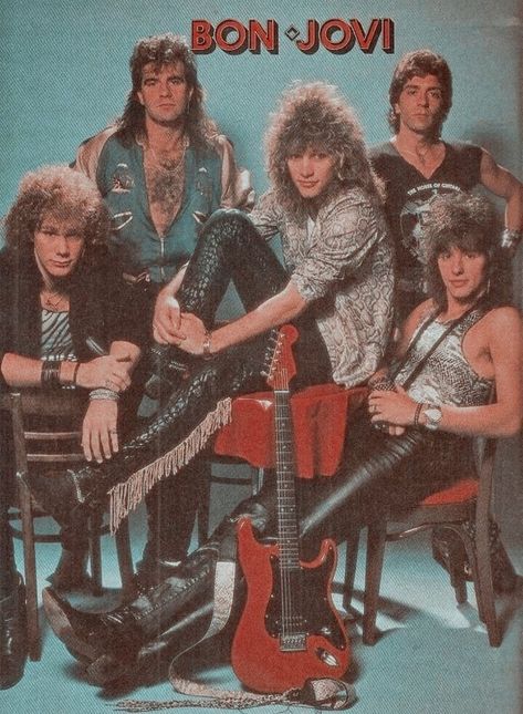 80s Posters, Bon Jovi 80s, 80s Rock Bands, Rock Aesthetic, Rock Band Posters, 80s Rock, 80s Bands, Band Wallpapers, Journal Vintage