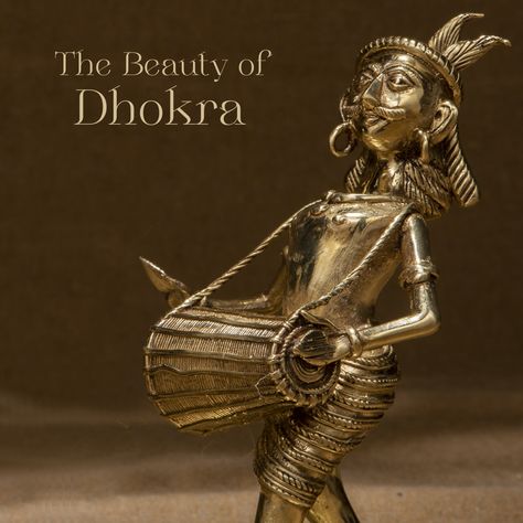 Dokra Art, Bastar Art, Dhokra Art, Leaf Art Diy, Silver Ware, Brass Idols, India Crafts, Diy Interior Decor, Indian Arts And Crafts