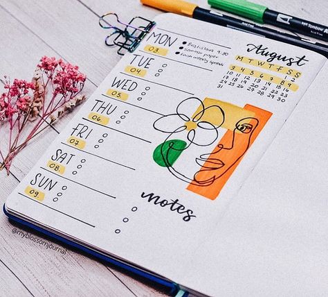 Minimalist Weekly Spread, Where Did The Time Go, Bujo Weekly Spread, Bullet Journal Set Up, Ig Video, Bullet Journal Themes, Journal Themes, Bujo Inspiration, Bullet Journal Spread