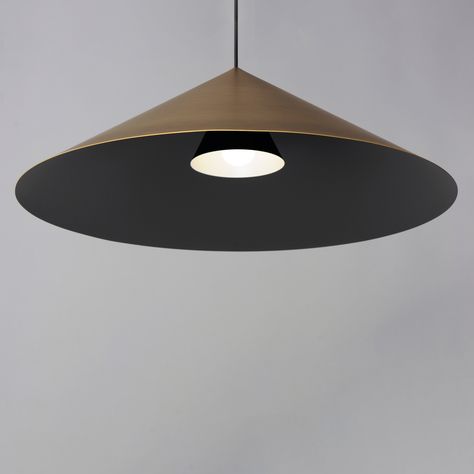 Pitch Pendant by Et2 | E34502-BK | ET21228581 Wall Exhaust Fan, Under Counter Lighting, Library Living Room, Washing Walls, Recessed Downlights, Showroom Design, Recessed Ceiling, Deck Lighting, Portable Lamps