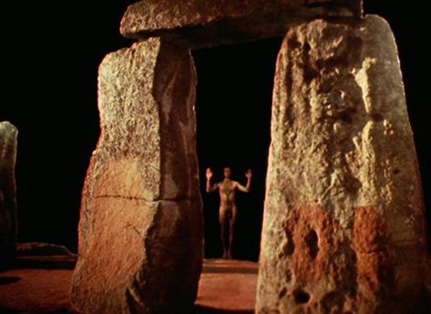 Lucifer Rising- Kenneth Anger, 1972. Lucifer Rising, Kenneth Anger, Flickering Lights, Film Stills, Short Film, Filmmaking, Anger, Tree Trunk