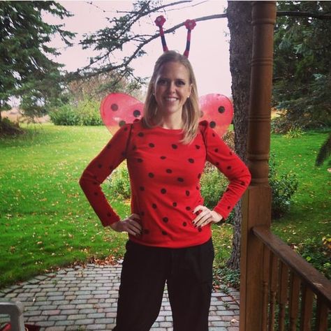 A Ladybug Ladybird Halloween Costume, Ladybird Halloween, Work Appropriate Halloween Costumes, Office Halloween Costumes, Halloween Office Party, Halloween Costumes For Work, Teacher Halloween Costumes, Office Halloween, Teacher Costumes