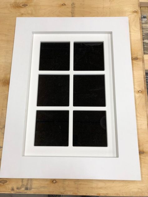 Faux Windows Basement, Faux Window Panes, Small Bay Window, Faux Windows, Garage Windows, Shed Windows, Fake Window, Faux Window, Window Molding